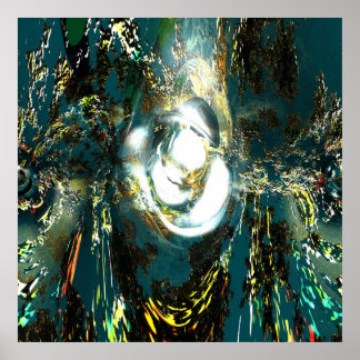 Póster agujero blanco