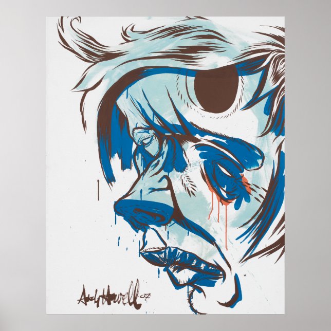 Póster Agujero En Mi Cabeza (Frente)