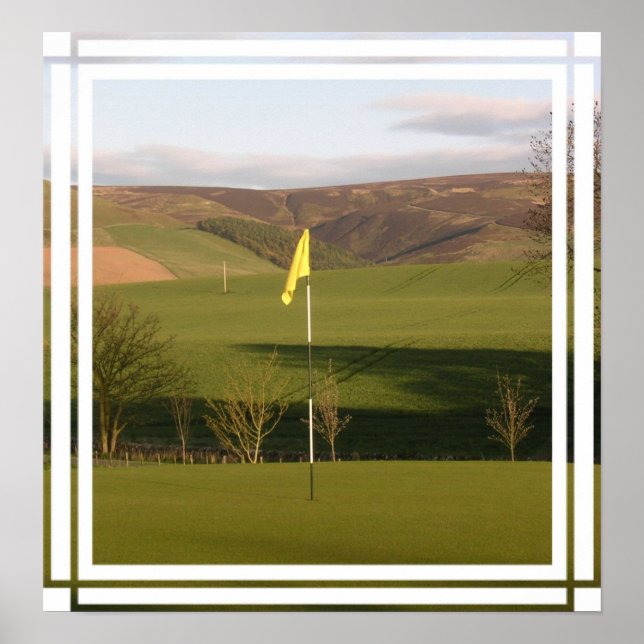 Póster Agujero en un Poster (Frente)