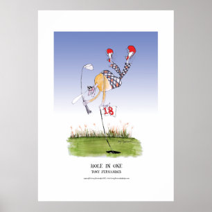 Póster agujero en uno, poster tony fernandes
