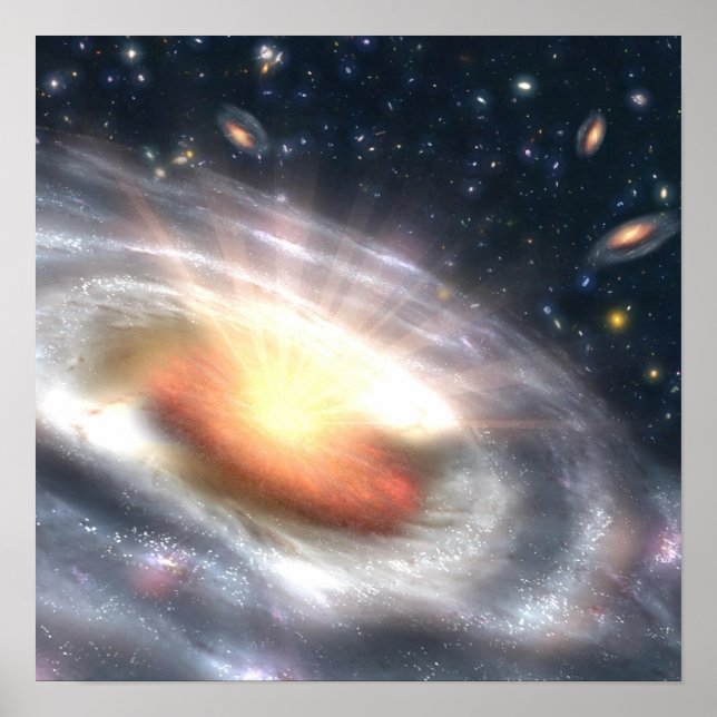 Póster agujero negro (Frente)