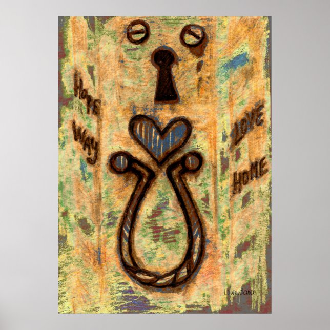 Póster Agujero y corazón (Frente)