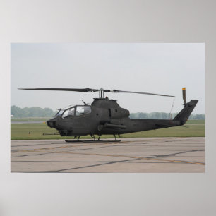 Póster AH-1 Huey Cobra