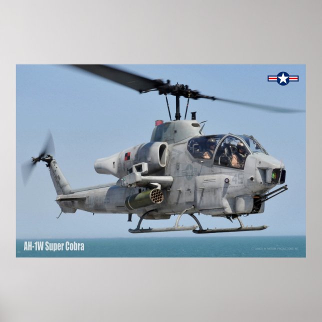 PÓSTER AH-1W SUPER COBRA (Frente)