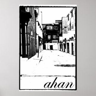 Póster Ahan Alley