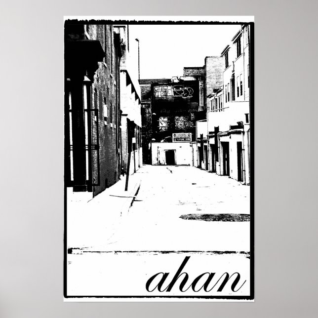 Póster Ahan Alley (Frente)