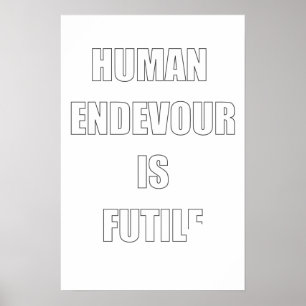 Póster Ahh, la utilidad del amor humano