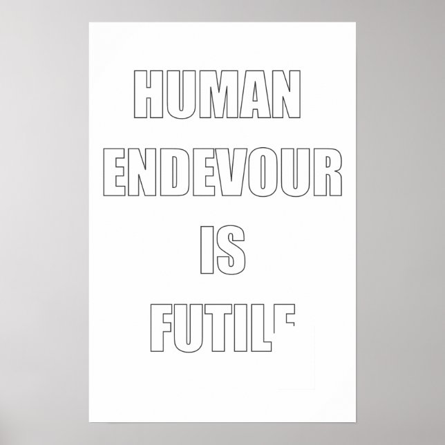 Póster Ahh, la utilidad del amor humano (Frente)