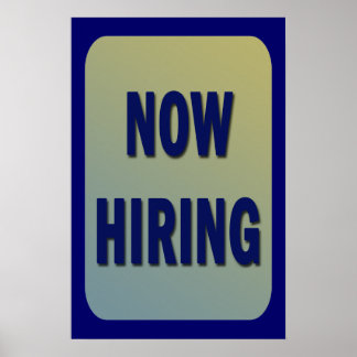 PÓSTER AHORA CONTRATAR POSTER