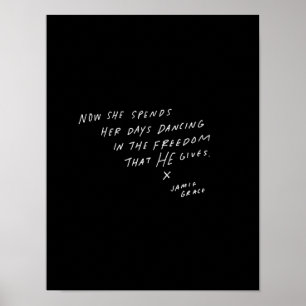 Póster Ahora ella pasa su baile de los días