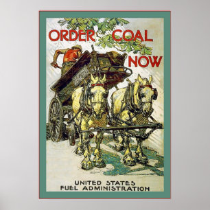 Póster Ahora pida la guerra mundial del vintage del ~ del