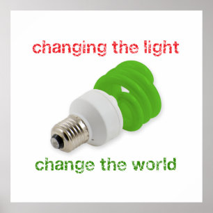 Póster Ahorrar energía