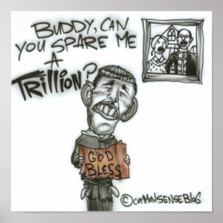 Póster Ahorrarme Un Billón