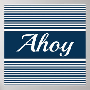 Póster Ahoy