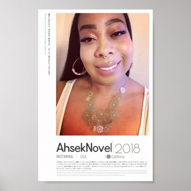 Póster Ahsek Novel Import Poster 111 (Frente)