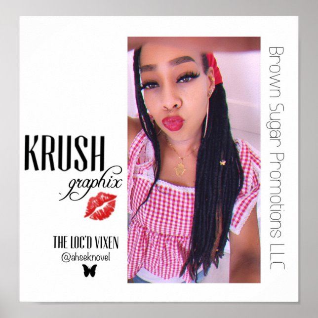 Póster Ahsek Novel x Krush Graphix Poster 908 (Frente)