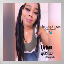 Póster Ahsek Novel x Urban Gothic Vampires Poster 909