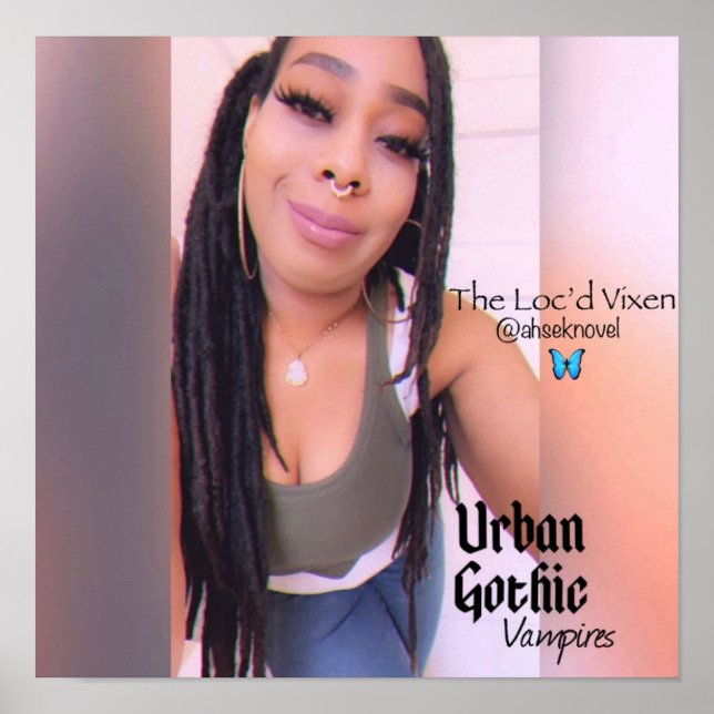 Póster Ahsek Novel x Urban Gothic Vampires Poster 909 (Frente)