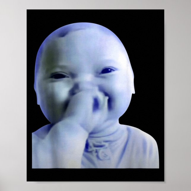 Póster Ai Baby You Swear Meme Funny Laughing Baby Meme Br (Frente)