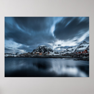 Póster Ăi Lofoten - Noruega