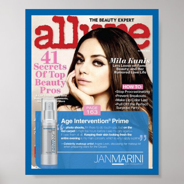 Póster AI Prime - Allure 8x10" (Frente)