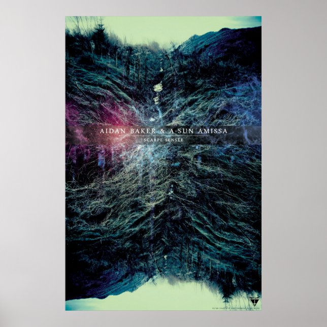 Póster Aidan Baker y A-Sun Amissa - Scarpe Sensée 24x36 (Frente)