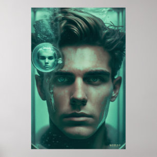 Póster Aiden (con el logotipo de la placa de dibujo)