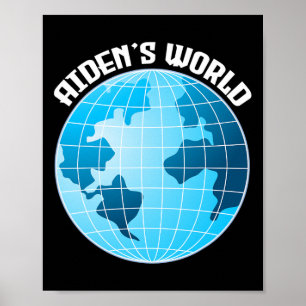Póster Aidenacesarmy lucha contra el cáncer en el mundo d