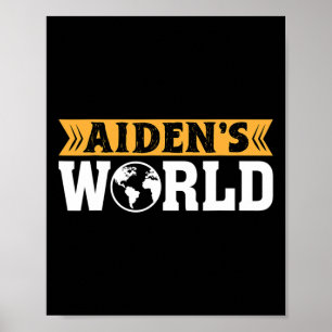 Póster Aidenacesarmy lucha contra el cáncer Mundo de Aide