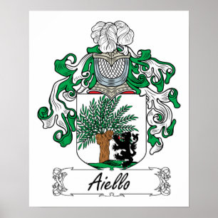Póster Aiello Family Crest