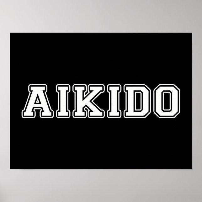 Póster Aikido (Frente)