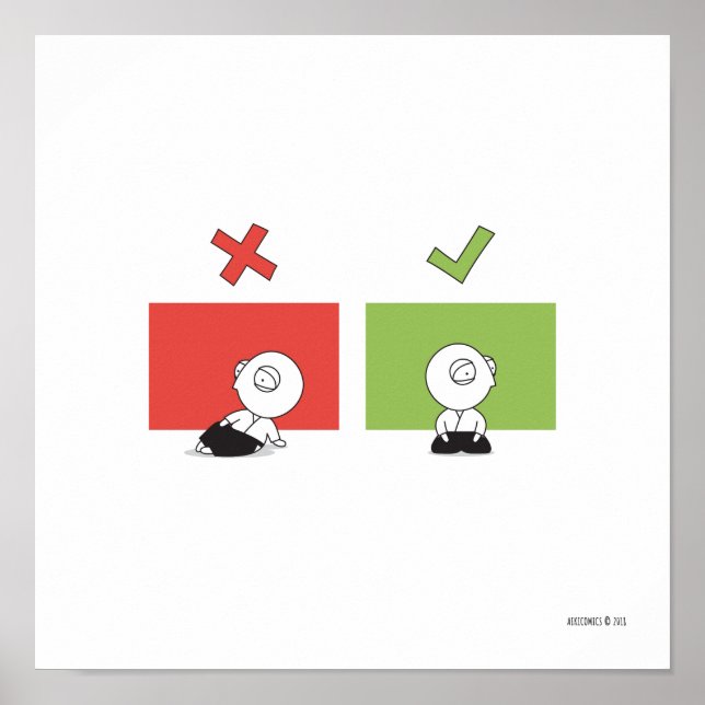 Póster Aikido - Regla de dojo #5 (Frente)