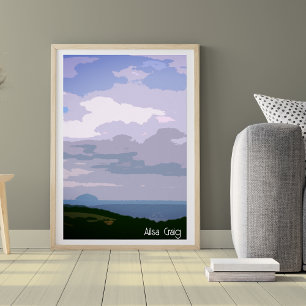 Póster Ailsa Craig