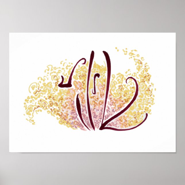 Póster Aimeth - "Amor/Unicidad" (Frente)