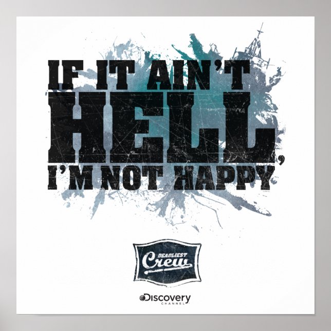 Póster Ain t Hell Poster (Frente)