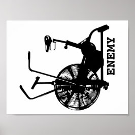 Póster Air Bike Enemy