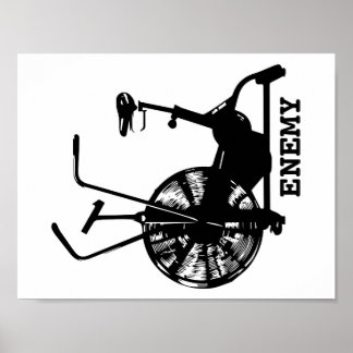 Póster Air Bike Enemy