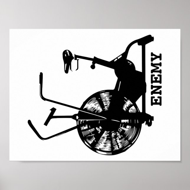 Póster Air Bike Enemy (Frente)