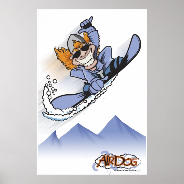 PÓSTER AIR DOG (Frente)