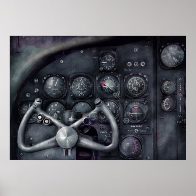 Póster Air - El Cockpit (Frente)