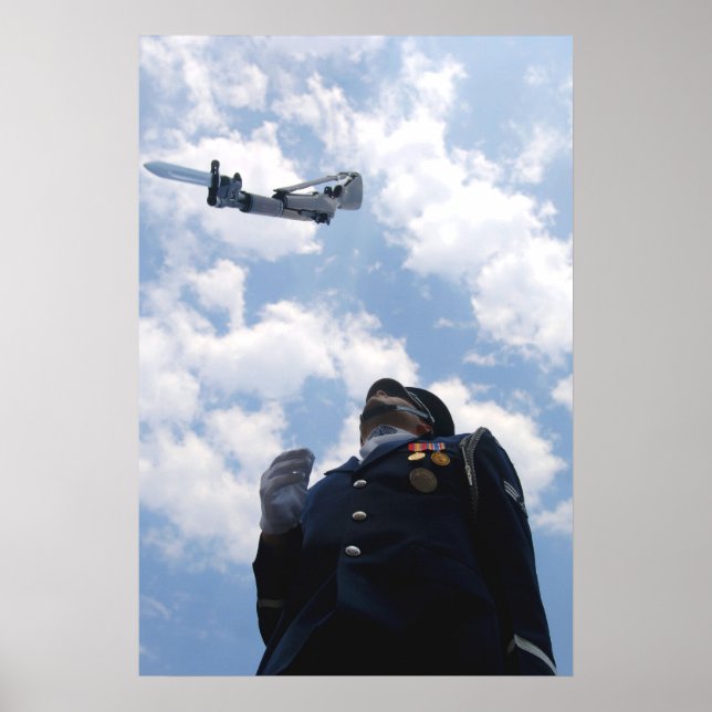 Póster Air Force Honor Guard Drill Team (Frente)