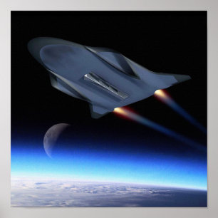Póster Air Force Hypersonic Cruise Vehicle Artist Concept