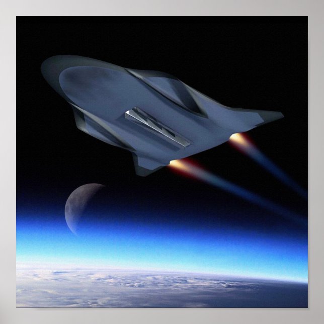 Póster Air Force Hypersonic Cruise Vehicle Artist Concept (Frente)