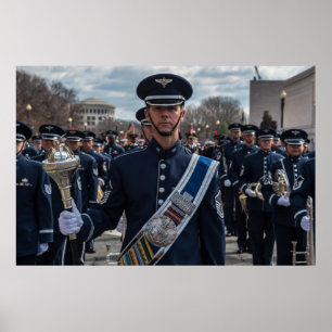 Póster Air Force Marching Band