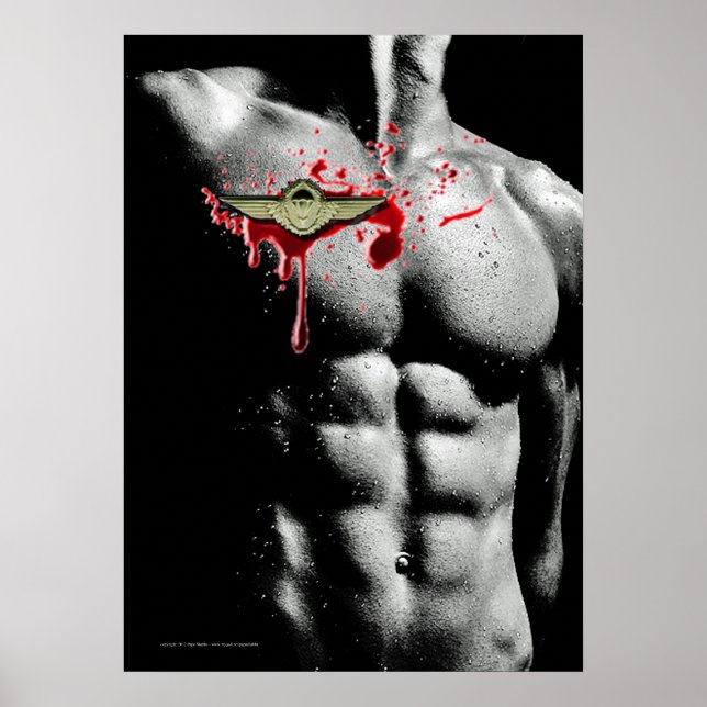 Póster Airborne: Bloody Wings (Frente)