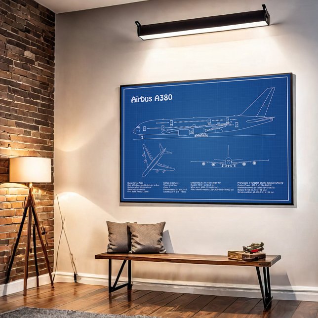 Póster Airbus a380 - Planes de Plano de Plano de Plano de (Subido por el creador)