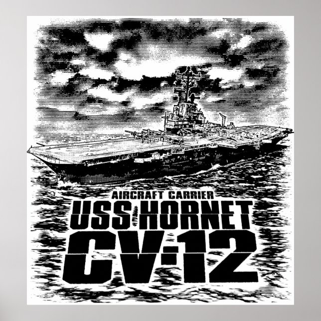 Póster Aircraft carrier Hornet (Frente)
