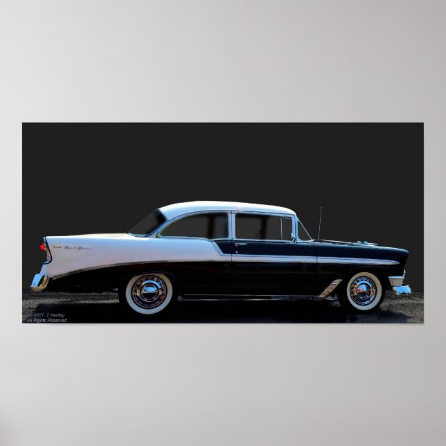 PÓSTER AIRE DE CHEVY BEL '56 (Frente)