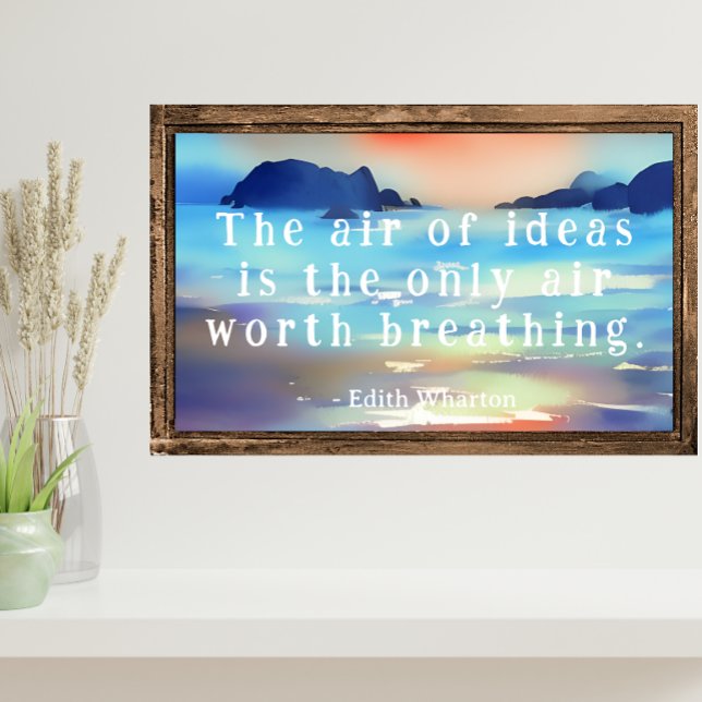 Póster Aire de Ideas Wharton Cita Paisaje (Subido por el creador)