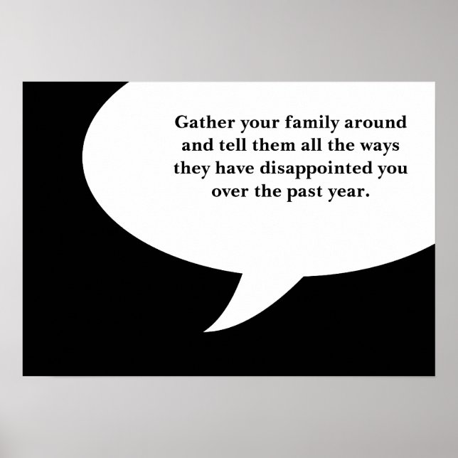 Póster aireación de las reglas del festival de quejas (Frente)